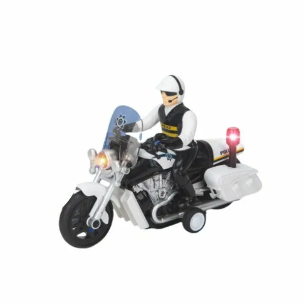 Igračka Policijski motor sa zvukom i svetlom 1:10 WY430A