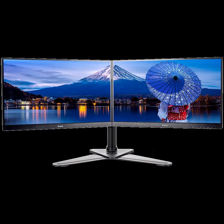 IIYAMA Nosač za 2 monitora DS1002D-B1 10-30