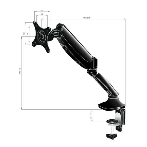 IIYAMA Nosač za monitor 10-27/ stoni