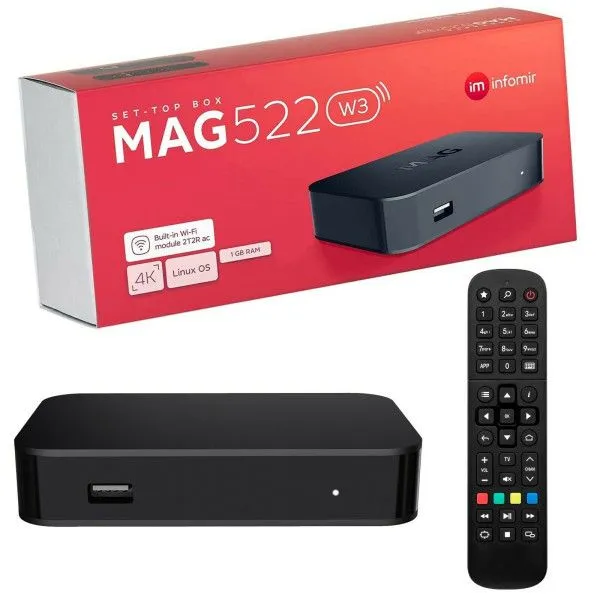 INFOMIR Set-top box IPTV MAG522W3