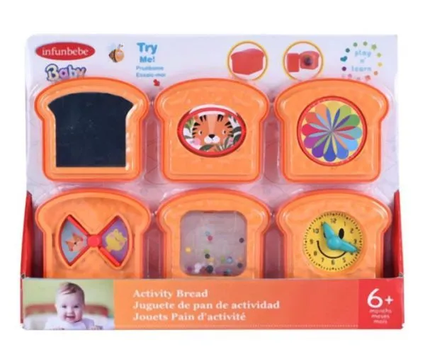 INFUNBEBE Igracka za bebe Activity Bread 6+m