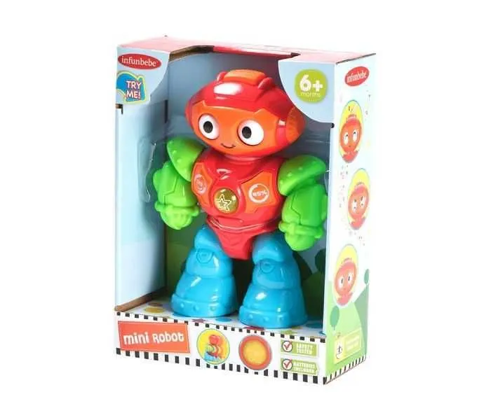 INFUNBEBE Igračka za bebe - Mini robot 6+m