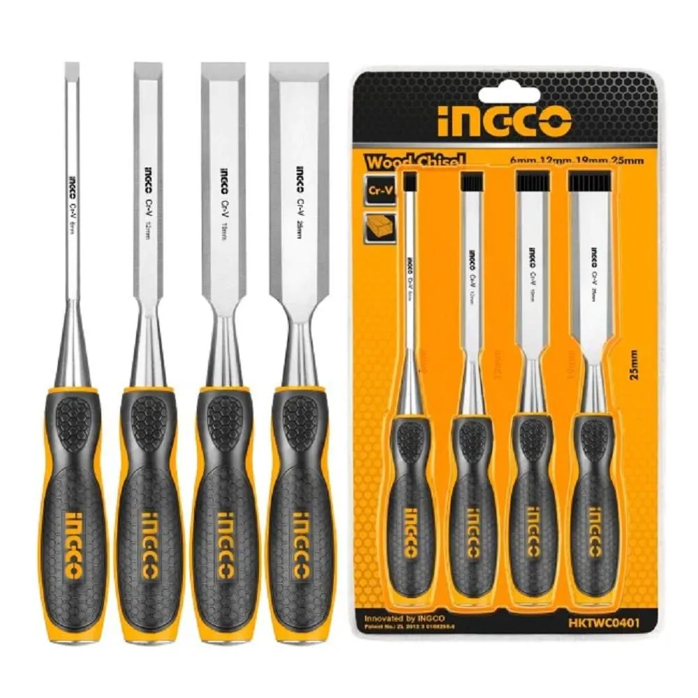 Ingco dleto za drvo set 4/1 HKTWC0401