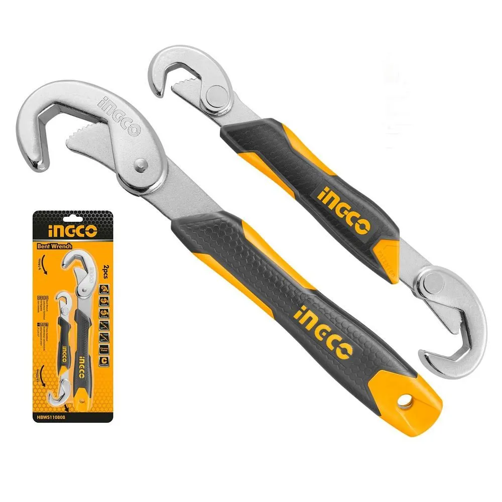 Ingco podesivi ključ 2 komada 9 14/15 22mm HBWS110808