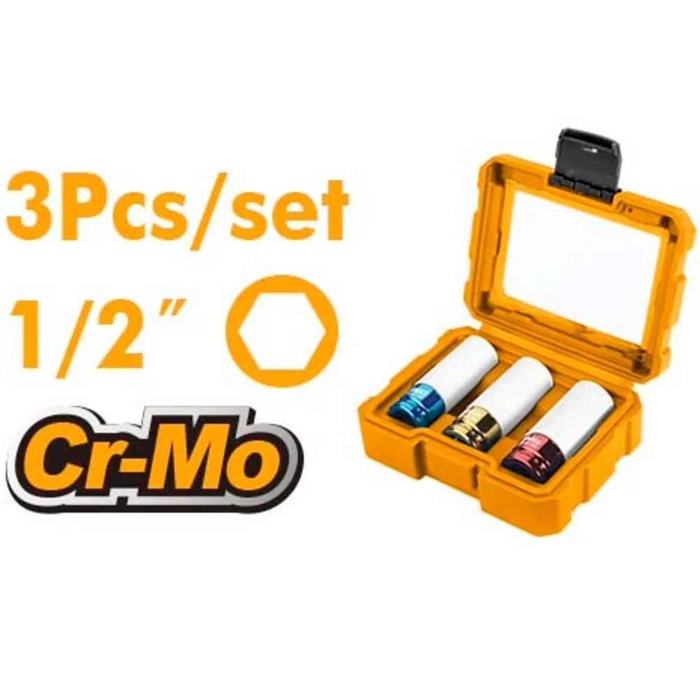 Ingco set nasadnih ključeva 1/2 3/1 HNMLNS031