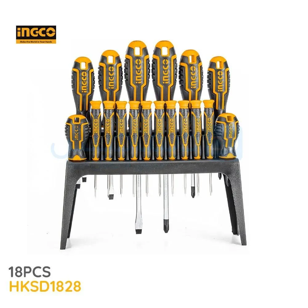 Ingco set odvijača i preciznih odvijača 18/1 HKSD1828