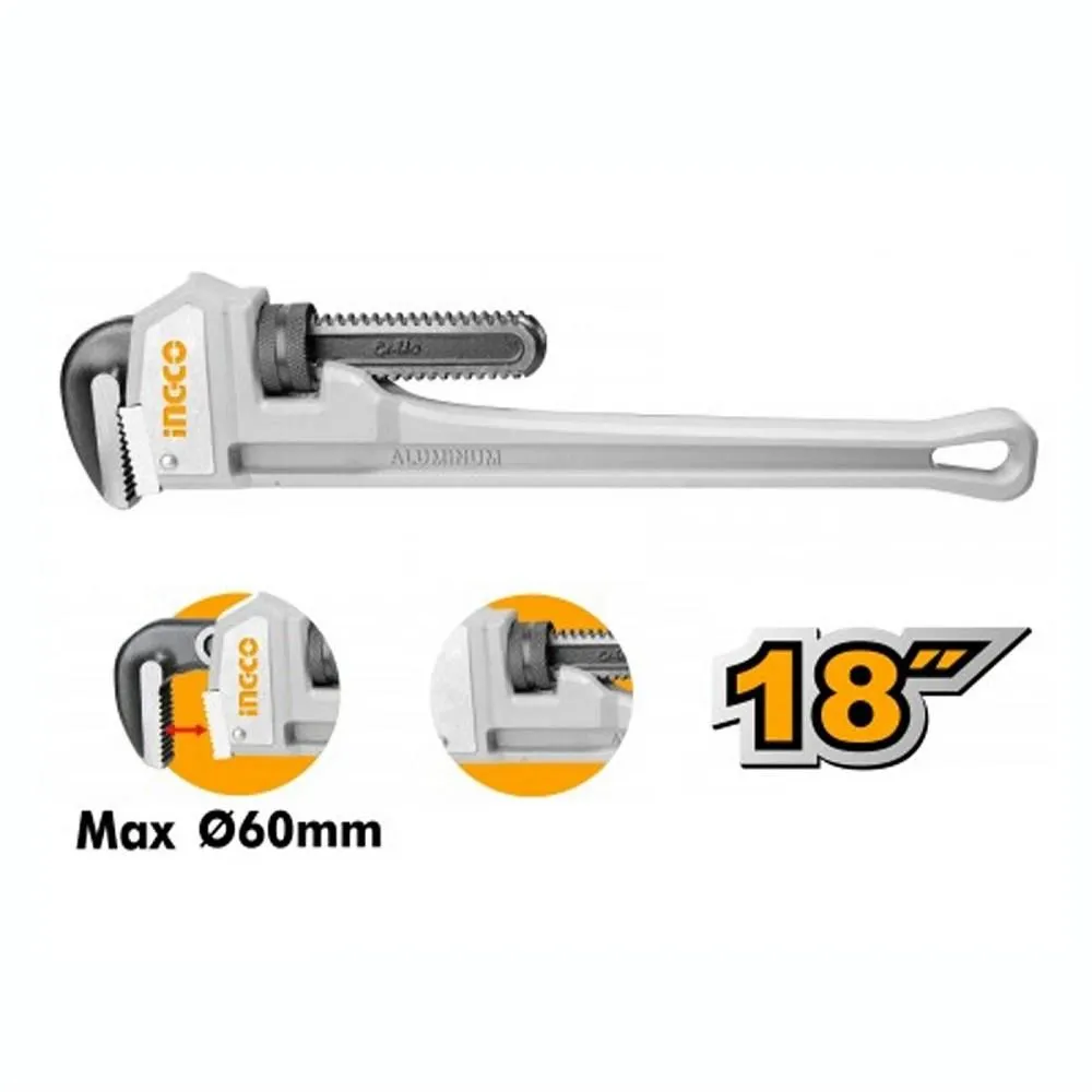 Ingco Šved klešta aluminijumska 450mm HALPW0118