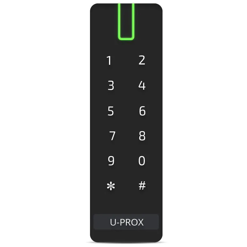 INTEGRATED TECHNICAL VISION U-Prox SmartLine SE Čitac sa tastaturom i podrškom za mobilni ID.