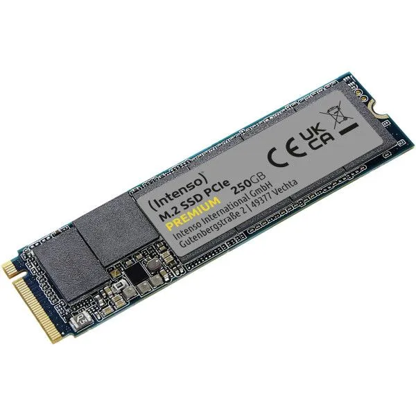 INTENSO SSD M.2 250GB Premium NVMe PCle 3.0x4