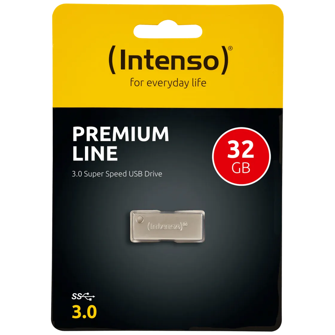 (Intenso) USB Flash 32GB Hi-Speed USB 3.0 up to 100MB/s/ Premium Line - USB3.0-32GB/Premium Line