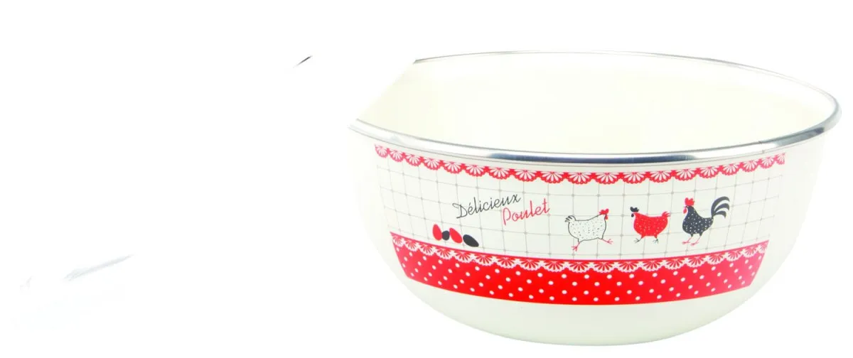 INTEROS Emajlirana posuda za odlaganje 18 cm 1,4l - 3353