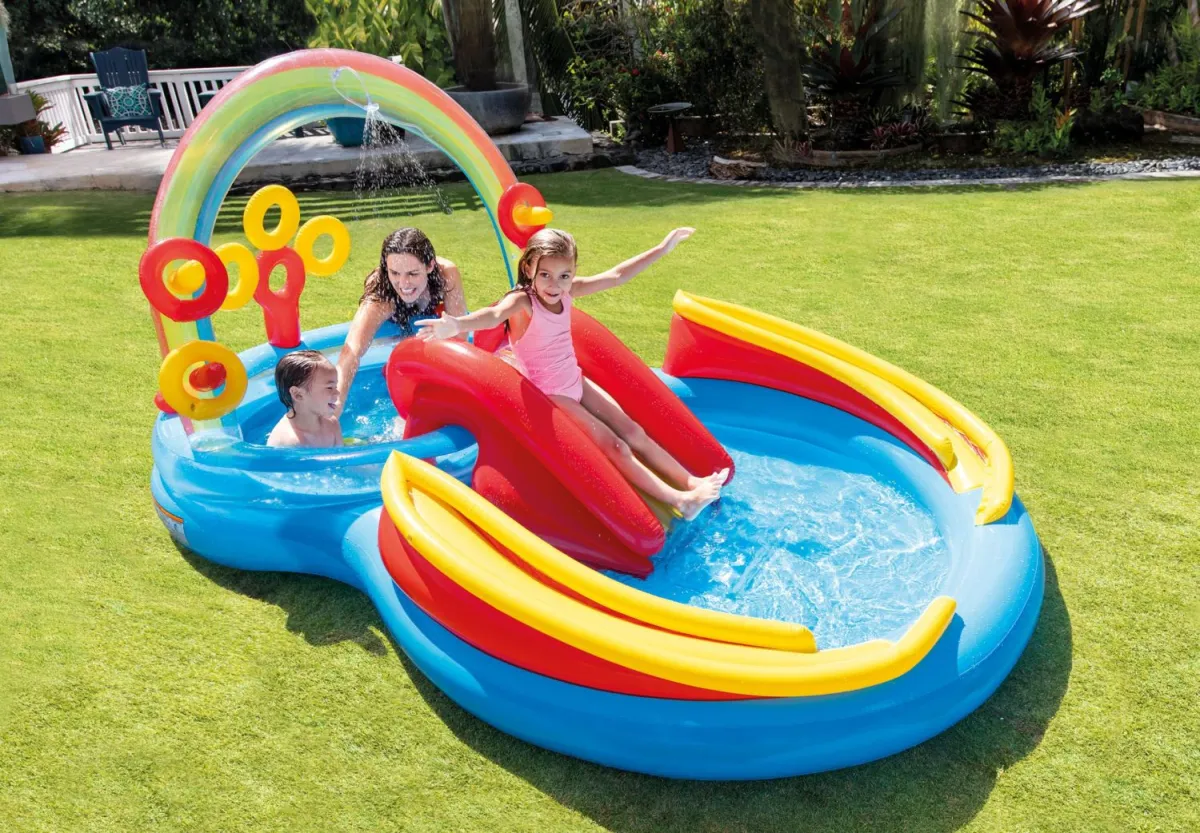 INTEX Bazen zabavni park RAINBOW 297 x 193 x 135 cm, 57453NP