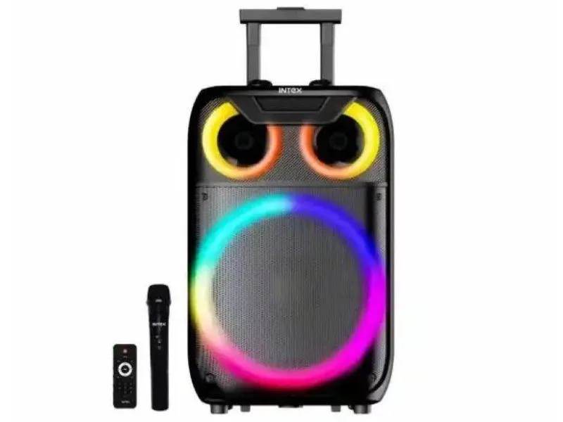 INTEX Bežični karaoke zvučnik s mikrofonom T1219 Trolley