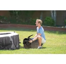 INTEX SPA đakuzi hidromasažni Onyx Black Octagon Combo za 6 osoba, 28462