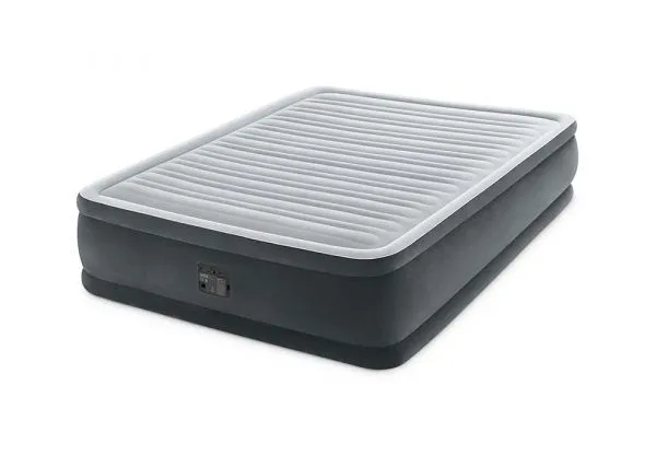 INTEX Vazdušni krevet sa ugrađenom pumpom 152x203x46cm Queen Deluxe