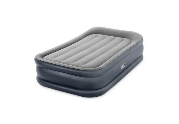 INTEX Vazdušni krevet sa ugrađenom pumpom 99x191x42cm Dura Beam