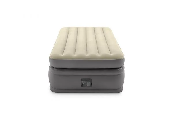 INTEX Vazdušni krevet sa ugrađenom pumpom 99x191x51cm Twin Comfort