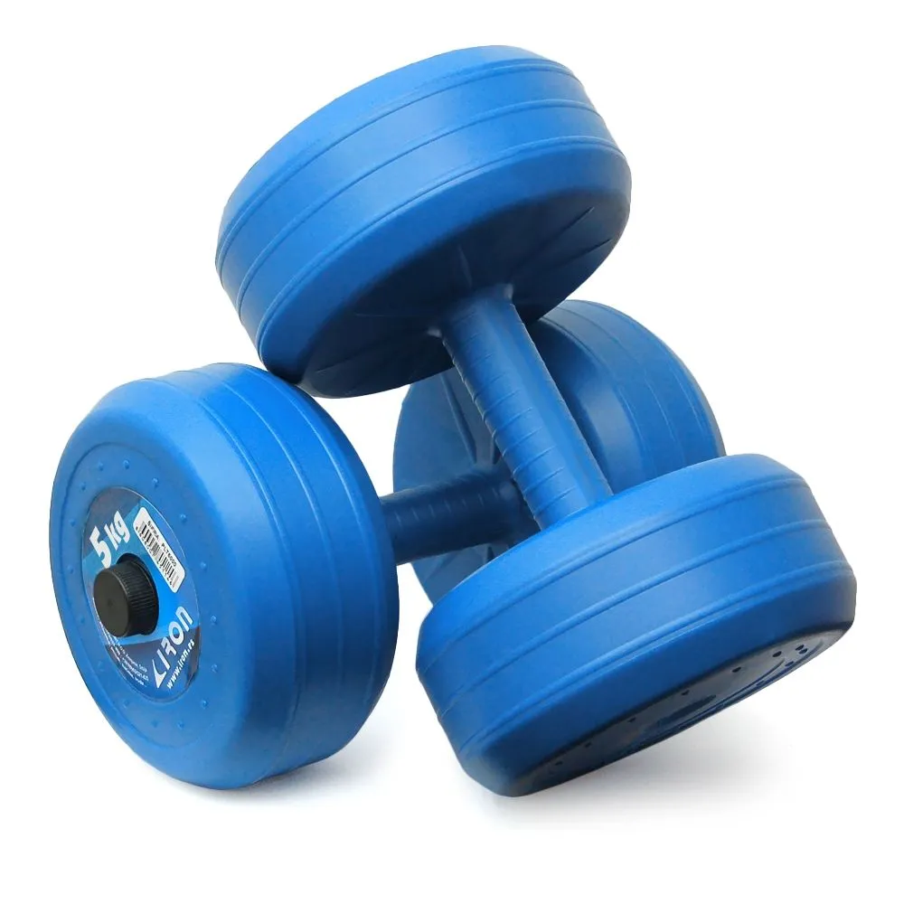 Iron Sport Plastični Tegovi (Bučice) set 10kg (2 x 5kg)
