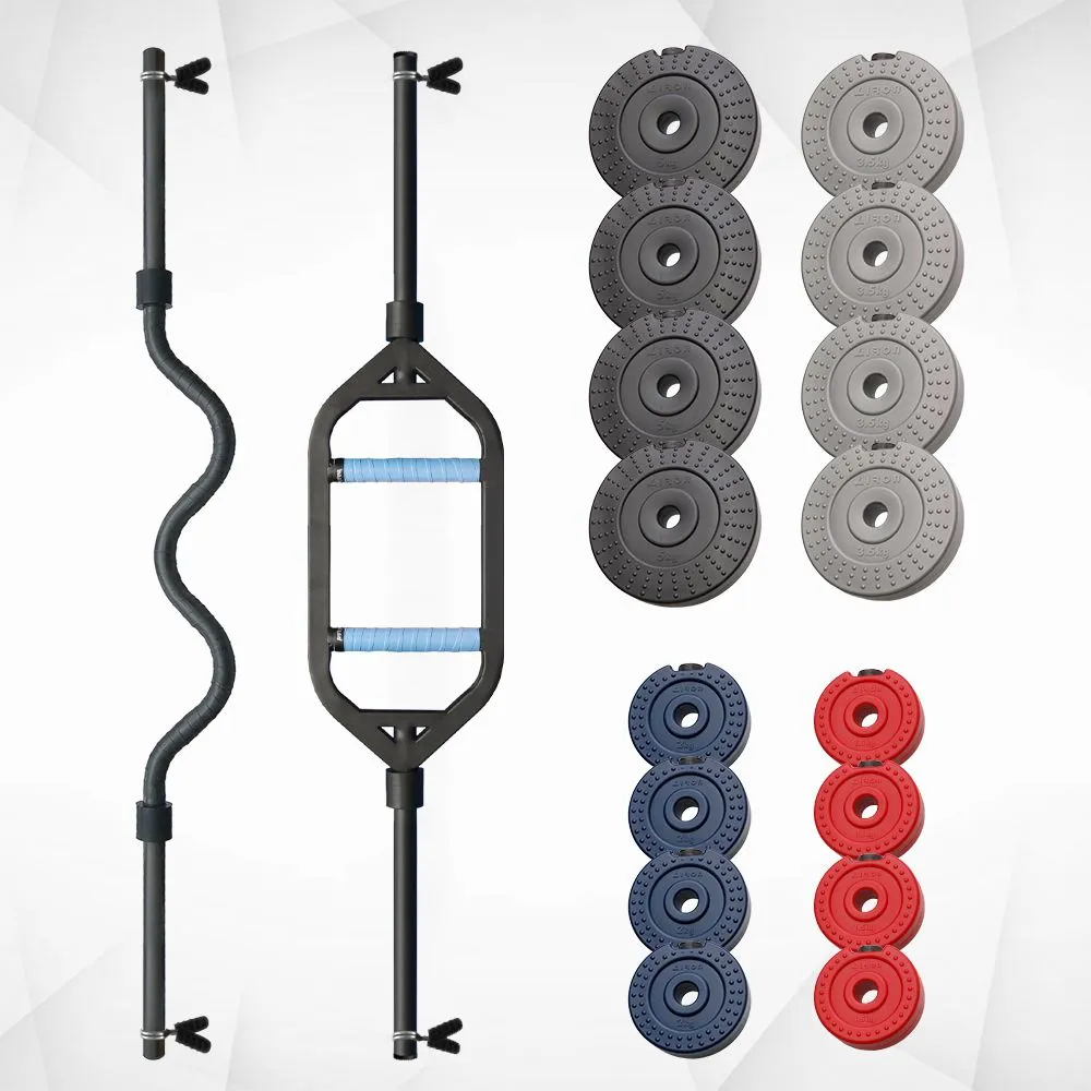 Iron Sport set Tegovi set 48kg ez šipka i triceps šipka