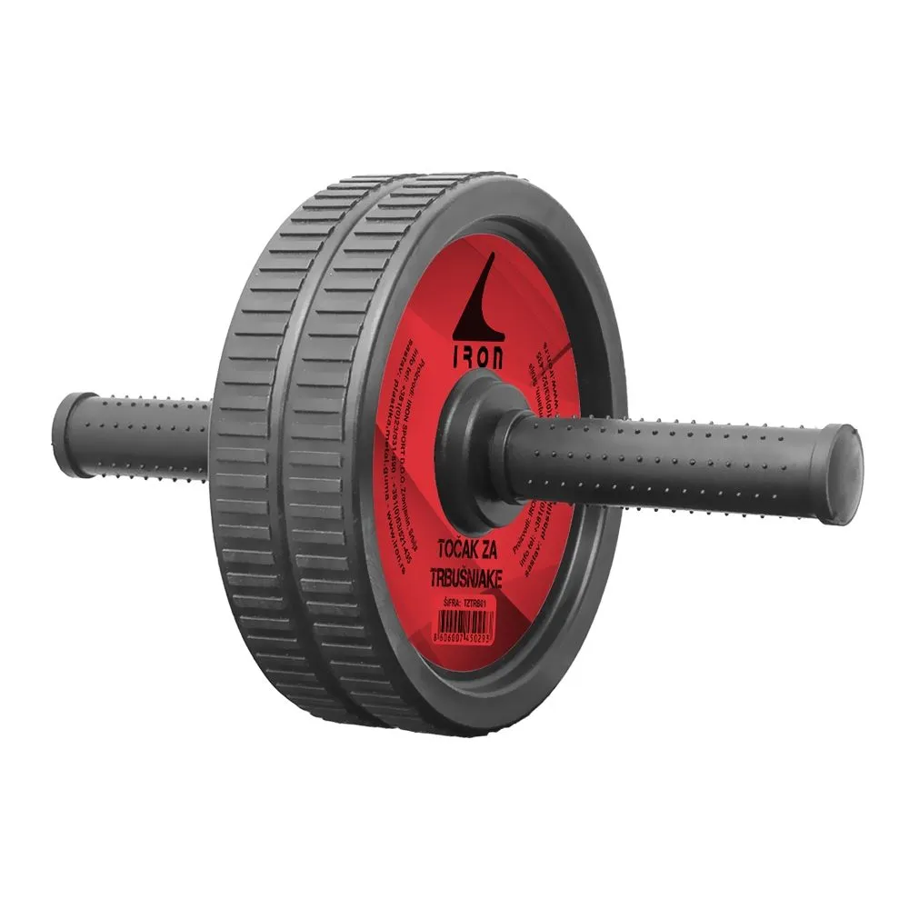 Iron Sport Točak za trbušnjake Dupli