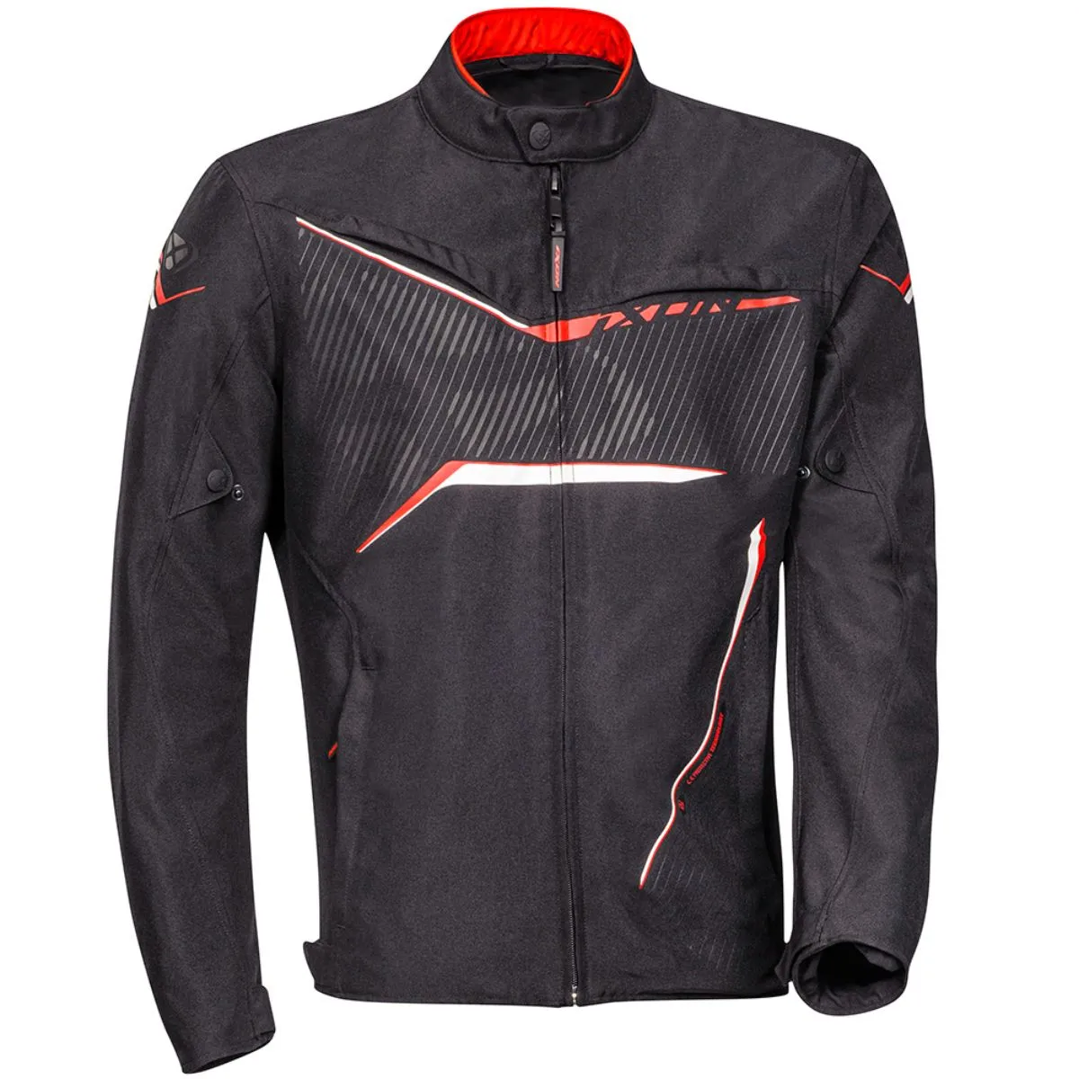 IXON Slash light black red jakna