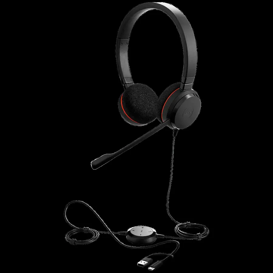 JABRA Evolve 20/ Stereo UC/ USB C/A adapter