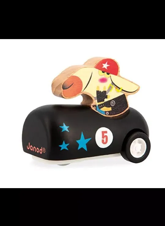 JANOD Auto na povlačenje Applepop krava