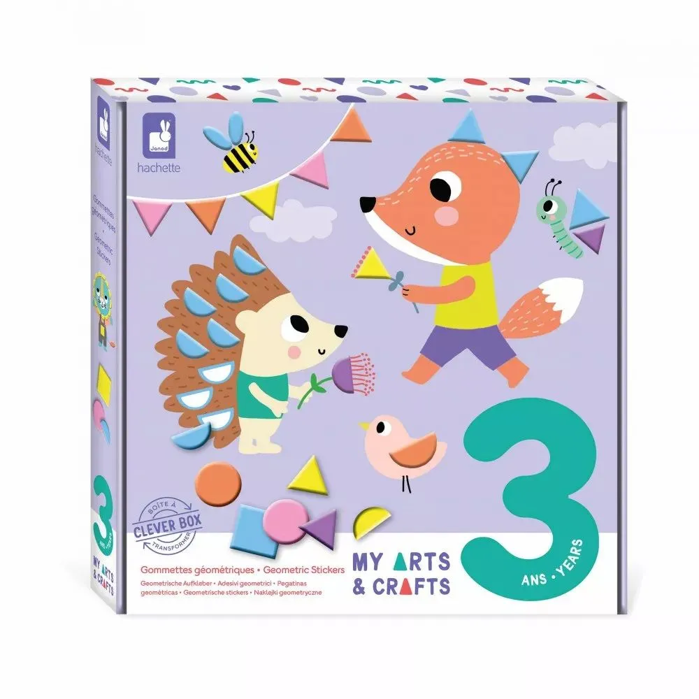JANOD Kreativni set Geometrijski stikeri