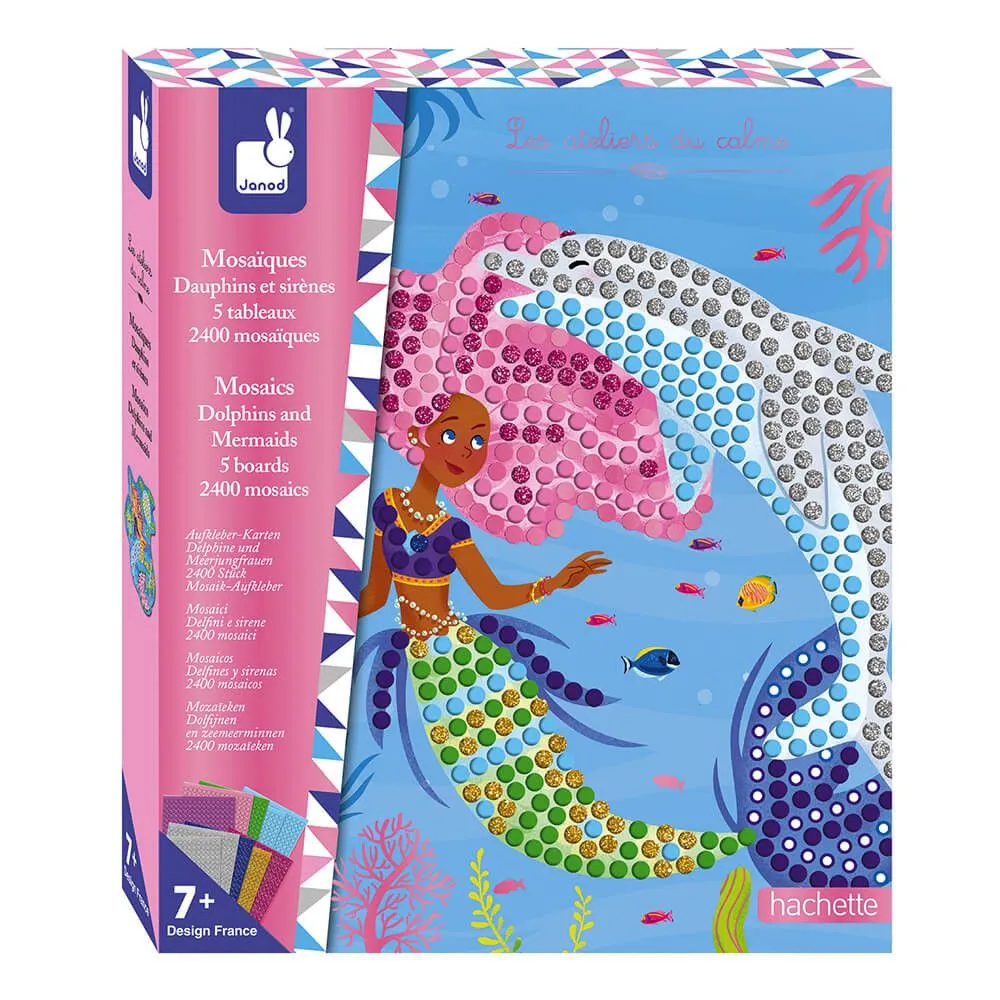 JANOD Kreativni set Mozaik Delfini i sirene