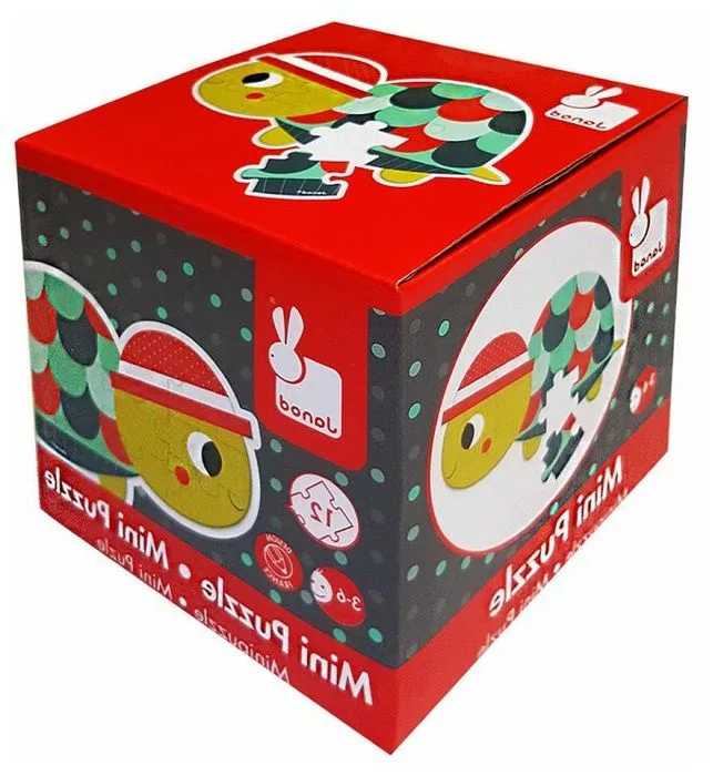 JANOD Mini puzzle Kornjača - 12 delova