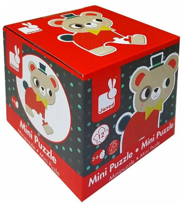 JANOD Mini puzzle Meda - 12 delova