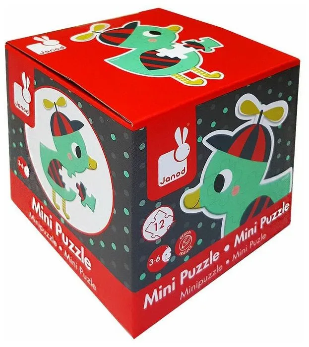JANOD Mini puzzle Patkica - 12 delova