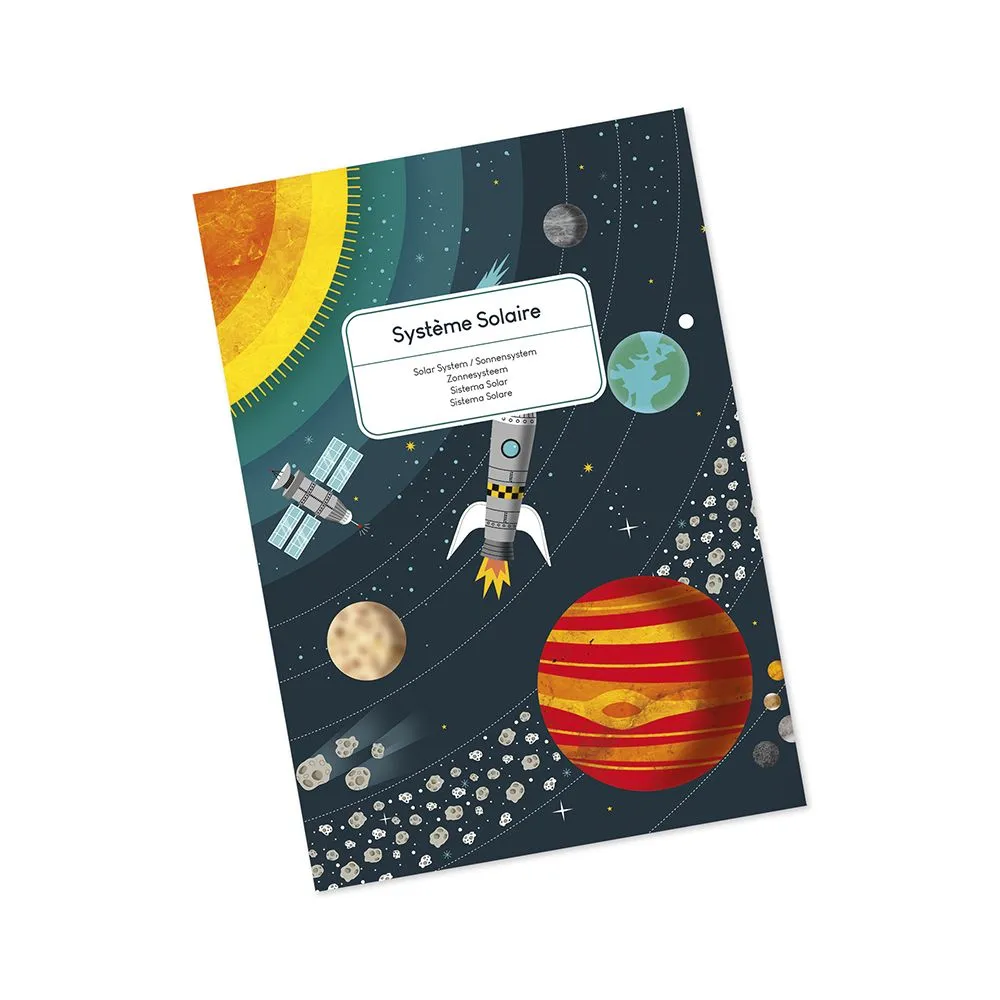 JANOD Puzzle  Solarni sistem - 100 delova