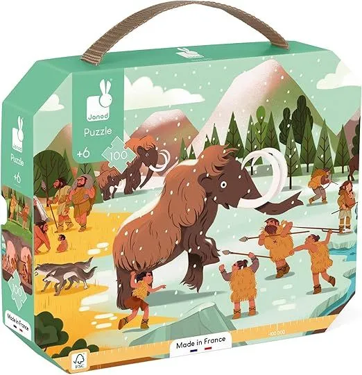JANOD Puzzle za decu Ledeno doba - 100 delova