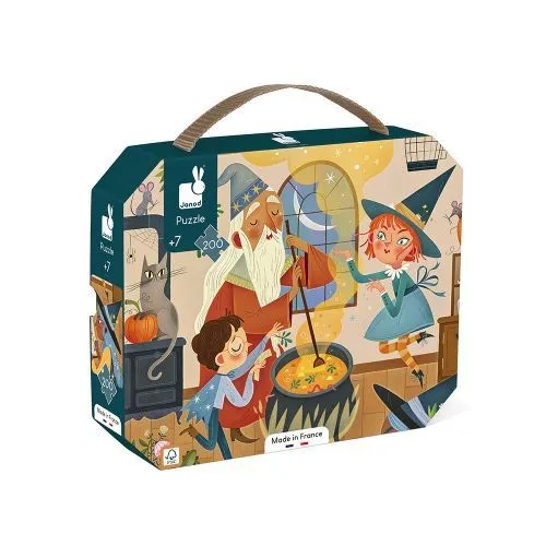 JANOD Puzzle za decu Magija - 200 delova