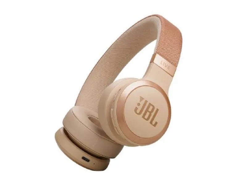 JBL Bluetooth slušalice Live 670NC/ bež