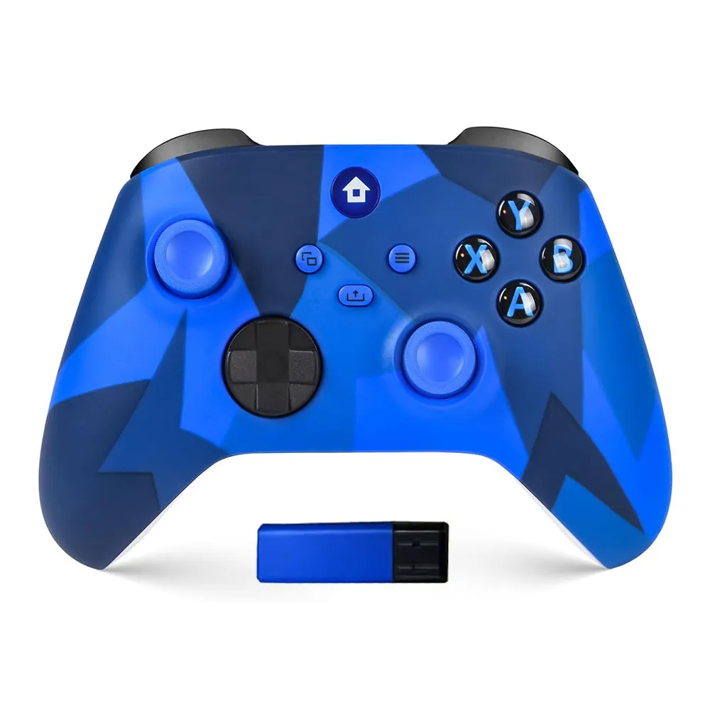 Joypad WIFI kontroler za XBOX One/ XBOX X series/ PC Windows/ PS 3 mermerno plava