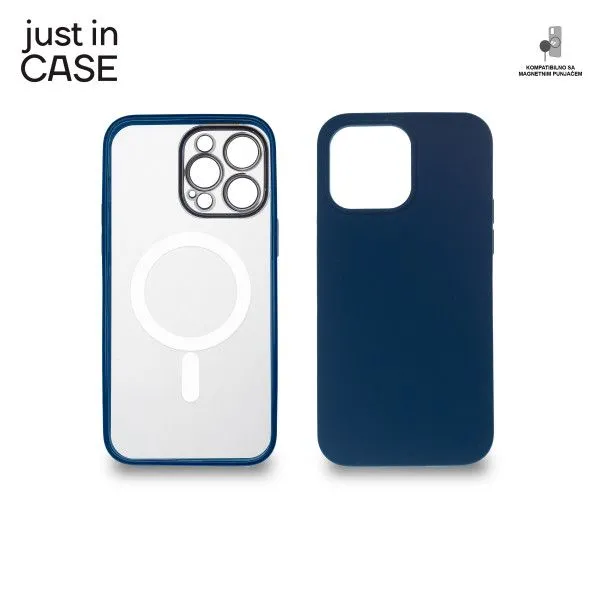 Jus in Case silikon 2in1 Magnetic za 14 Pro Max/ teget
