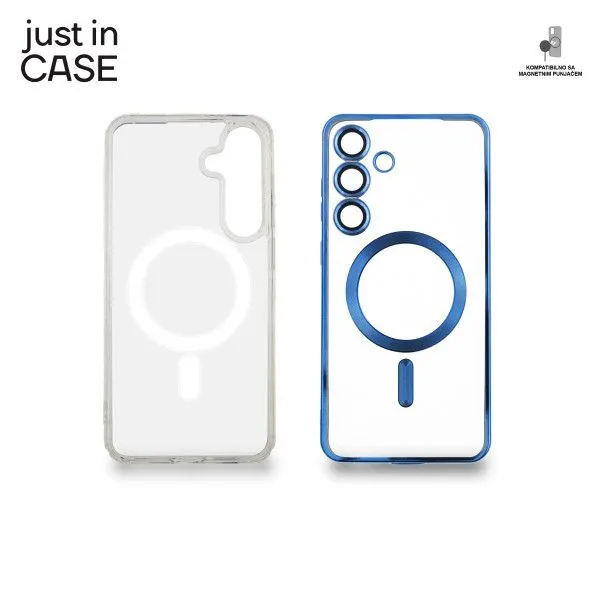 JUST IN CASE 2u1 Extra case MAG MIX paket maski za Samsung S25 Plus/ plava