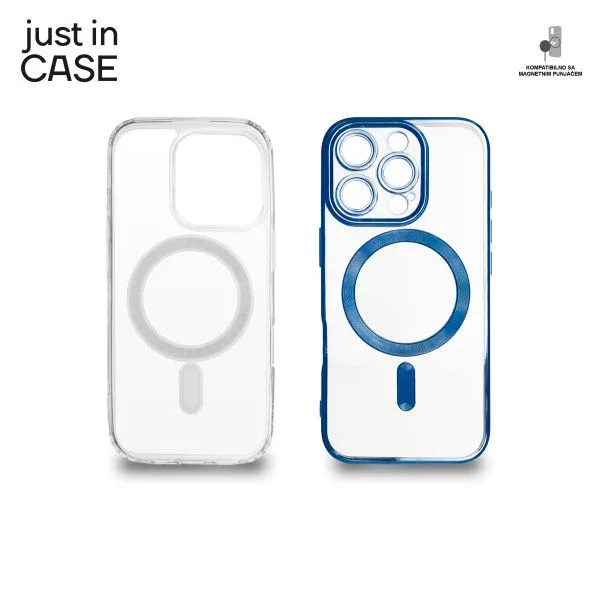 JUST IN CASE 2u1 Extra case MAG MIX paket za iPhone 16 Pro/ plava