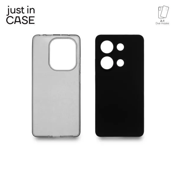 JUST IN CASE 2u1 Extra case MIX paket maski za Redmi Note 13 Pro 4G/ crna