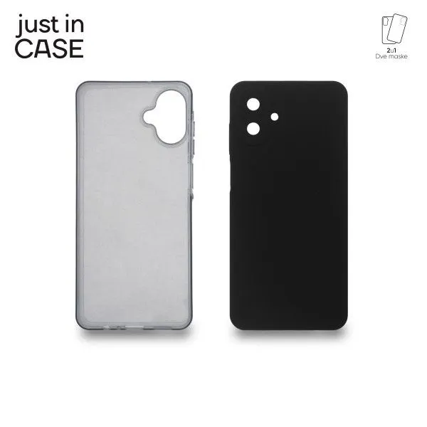 JUST IN CASE 2u1 Extra case MIX paket maski za Samsung A07/ crna