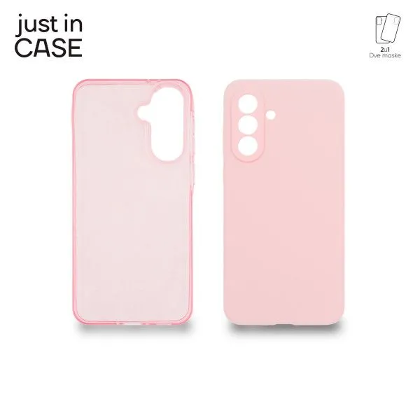 JUST IN CASE 2u1 Extra case MIX paket maski za Samsung Galaxy A56/ roza