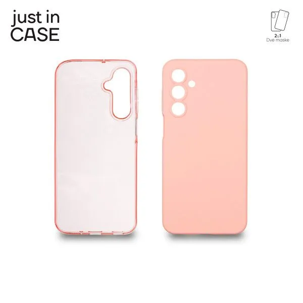 JUST IN CASE 2u1 Extra case MIX paket maski za Samsung Galaxy A16/ roza