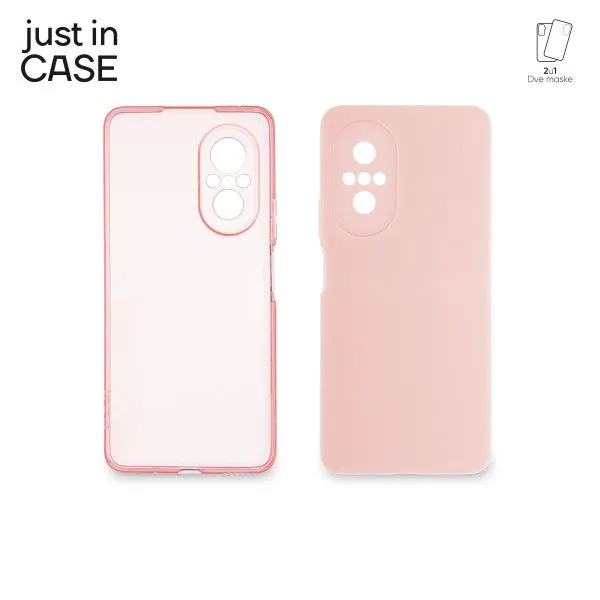 JUST IN CASE 2u1 Extra case MIX paket pink za Huawei Nova 9SE