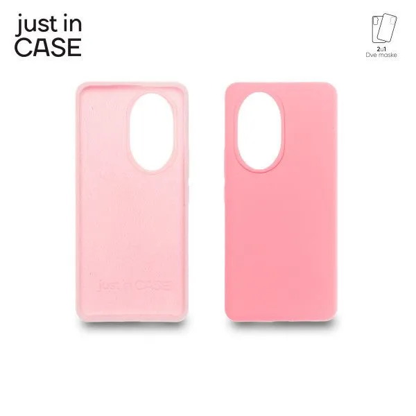 JUST IN CASE 2u1 Extra case MIX PLUS paket maski za Honor 200 Pro/ roza