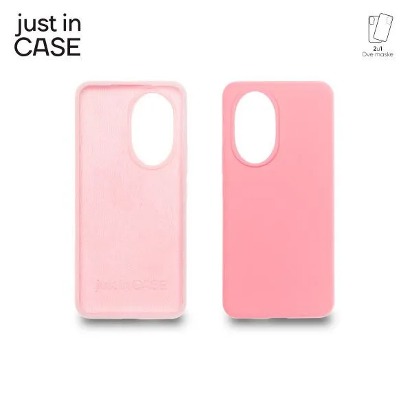 JUST IN CASE 2u1 Extra case MIX PLUS paket maski za Honor 200/ roza
