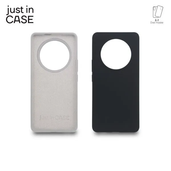 JUST IN CASE 2u1 Extra case MIX PLUS paket maski za Honor Magic 7 Lite/ crna