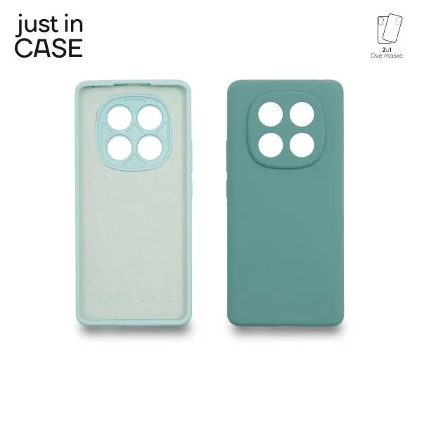 JUST IN CASE 2u1 Extra case MIX PLUS paket maski za Redmi Note 14 Pro 4G/ zelena