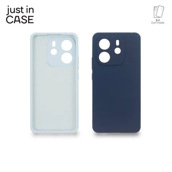 JUST IN CASE 2u1 Extra case MIX PLUS paket maski za Redmi Note 14/ plava
